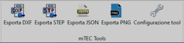 mTEC Inventor Toolbar 1 Inventor toolbar